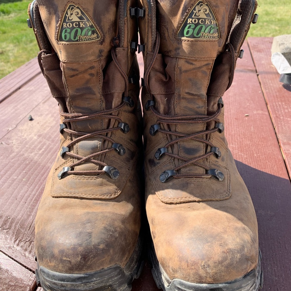 Rocky 600 Gran Thinsulate Men Boots. Size: 11